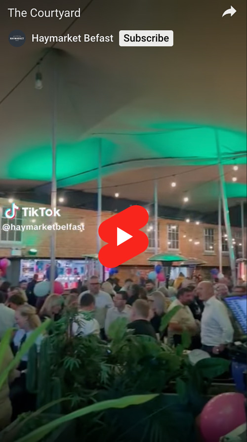 The Courtyard at Haymarket Belfast