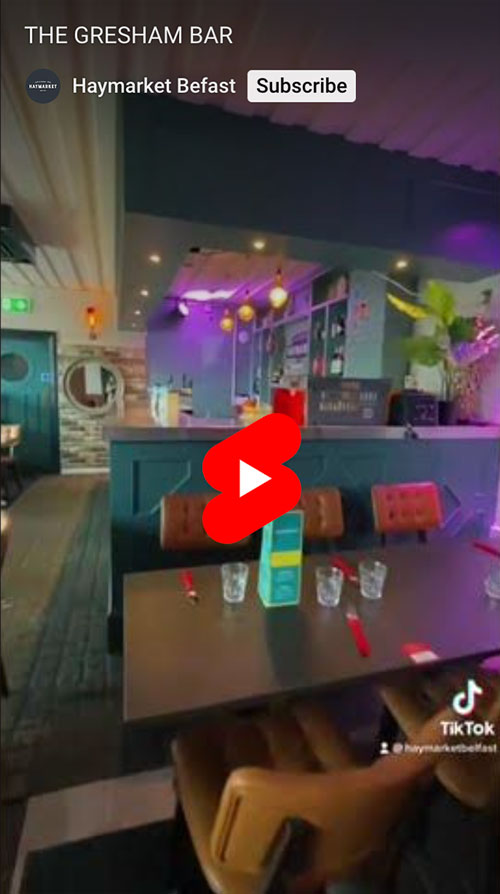 Gresham Bar at Haymarket Belfast