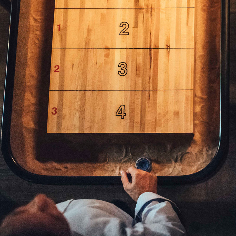 Shuffle Boards at Haymarket Belfast